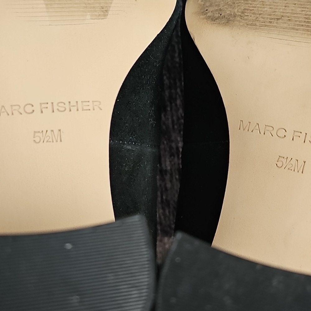 Marc Fisher Suede Heels - Picture 7 of 9